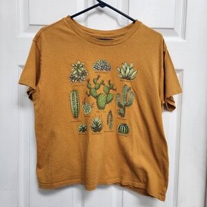 Fifth Sun Mustard Cotton Tee